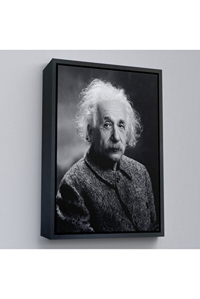 Oxyteez Pictură Albert Einstein cu cadru din lemn-7845