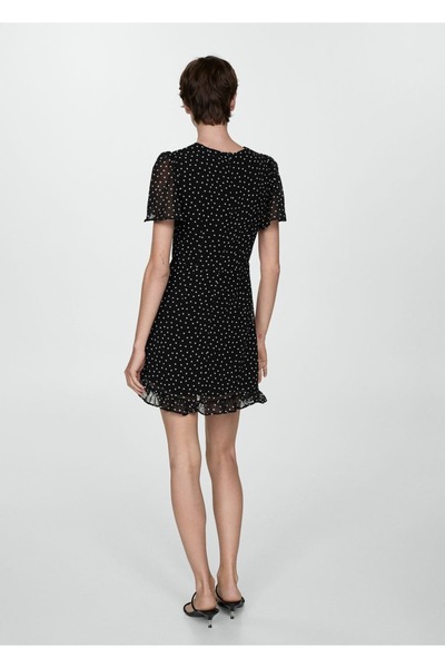 MANGO Woman Vzorované krátké šaty