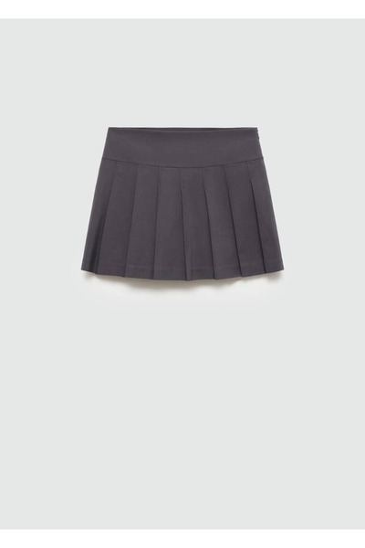 MANGO Woman Ekose mini etek