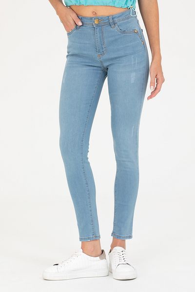 U.S. Polo Assn. Women's Light Blue Skinny Fit Jean Trousers 50263769 -Dn0021