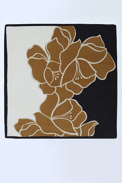 Perspective Khaki Colored Scarf