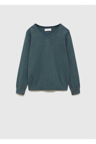 MANGO Kids Sweter wykonany z bawełny