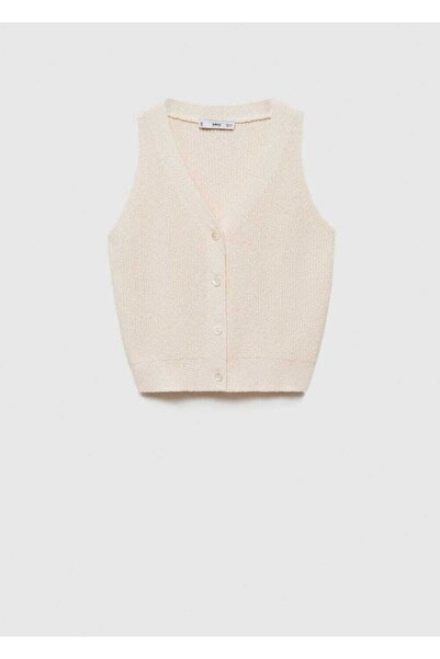 MANGO Woman Fitilli jarse ceket