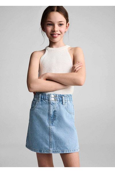 MANGO Kids Pantofi portocalii pentru copii