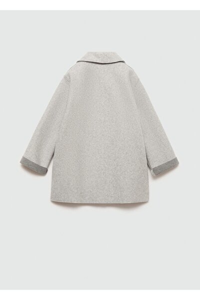 MANGO Kids Látkový kabát s kapsami