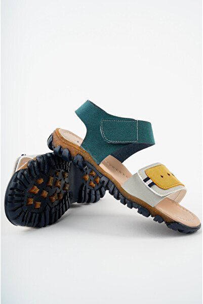 MUGGO Mickey Daily Orthopedic Light Sole Single Band Velcro Unisex Children's Sandals