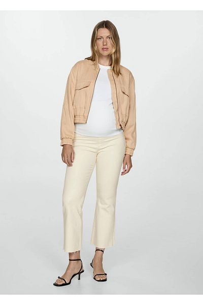MANGO Woman Blugi de maternitate cu picioare late