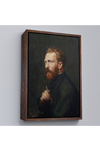 Home John Peter Russell with Wooden Frame - Vincent Van Gogh Painting-7469