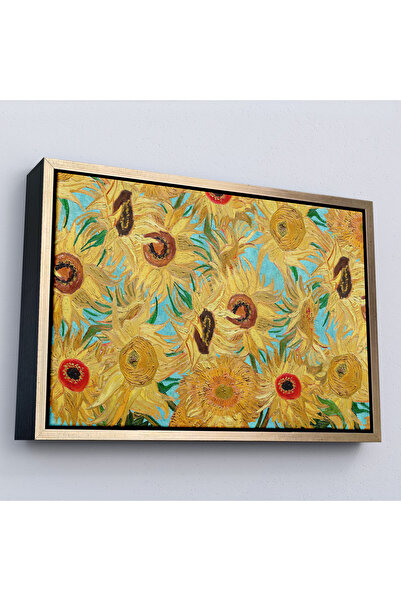 Oxyteez Vincent Van Gogh cu rama din lemn - Tablo-7174