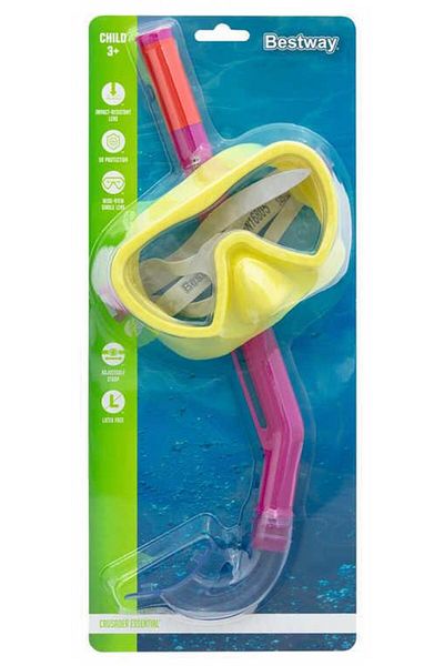 BESTWAY Maske Snorkel Çocuk - 24036 - Crusader Essantial