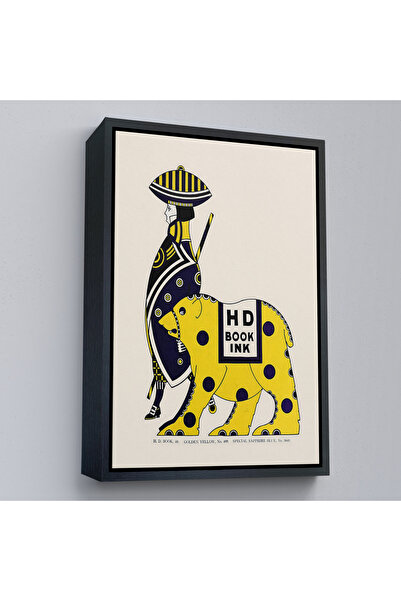 Oxyteez Augustus Jansson cu ramă din lemn - Queen City Tablo de Cerneală-8072