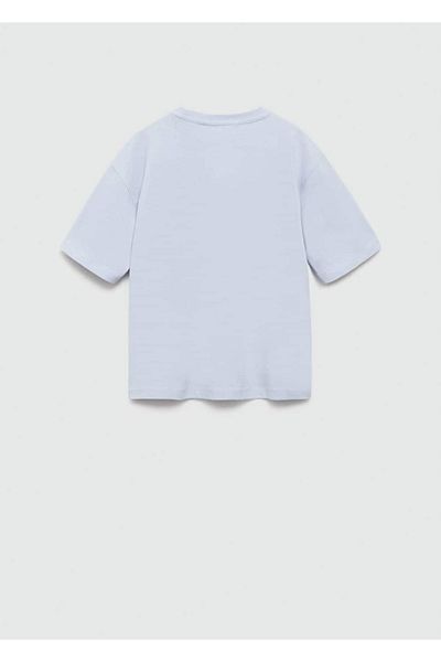 MANGO Kids Tricou Albastru Pentru Copii