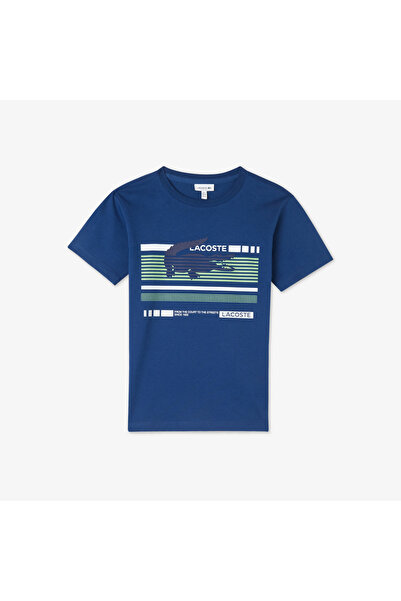 Lacoste Erkek Çocuk Mavi T-shirt