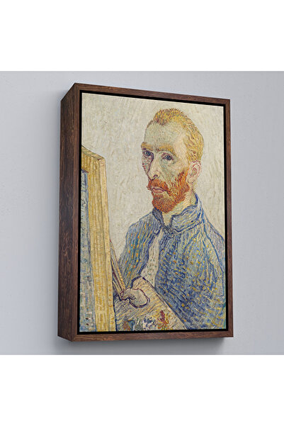 Oxyteez Vincent Van Gogh cu cadru din lemn - Pictură autoportret-7457