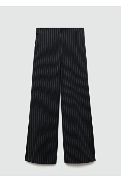 MANGO Woman Roma dokuma düz pantolon