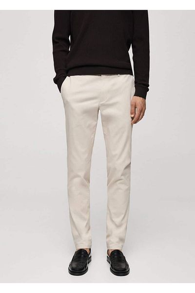 MANGO Man Slim Fit nohavice Serj Chino