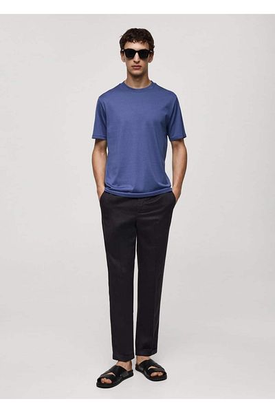 MANGO Man 100% bavlna Slim-Fit tričko