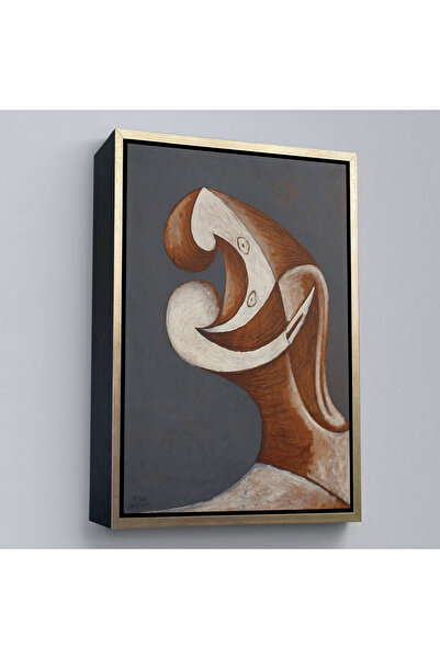 N NOXXO Pablo Picasso cu cadru din lemn - Pictură abstractă de cap-7382