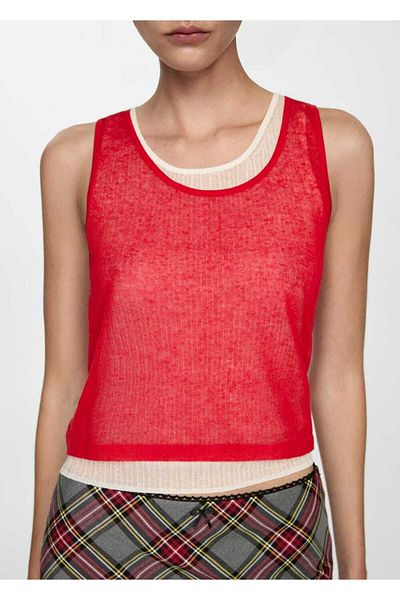 MANGO Woman Lyocell Blouse