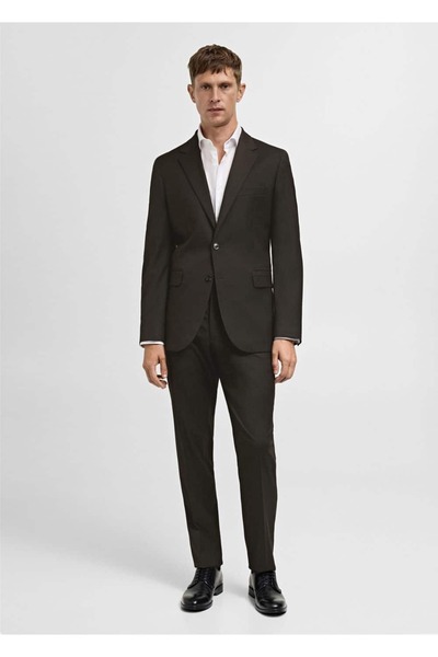 MANGO Man Spodnie Comfort Stretch Slim Fit