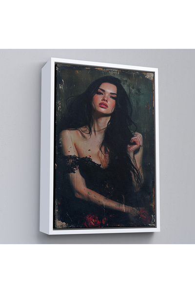 Limitless Ξύλινο Πλαίσιο Bohemian Γυναικείο Πίνακας-7960