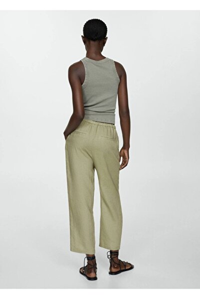 MANGO Woman Keten jogger pantolon