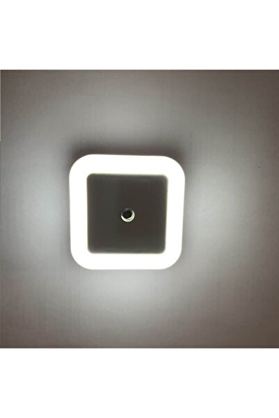 Cata 1W Fişli Fotoselli Gece lambası Ct-9500 Beyaz Renk