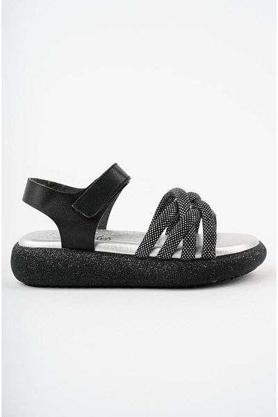 MUGGO Jazz Daily Orthopedic Light Sole Mesh Detailed Velcro Girls' Sandals