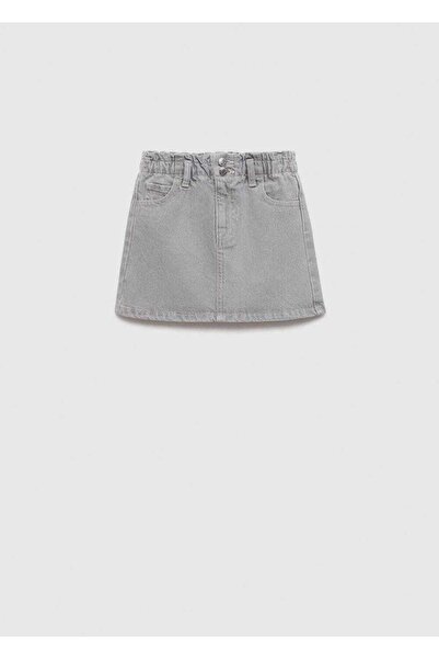 MANGO Kids Gray Skirt for Kids