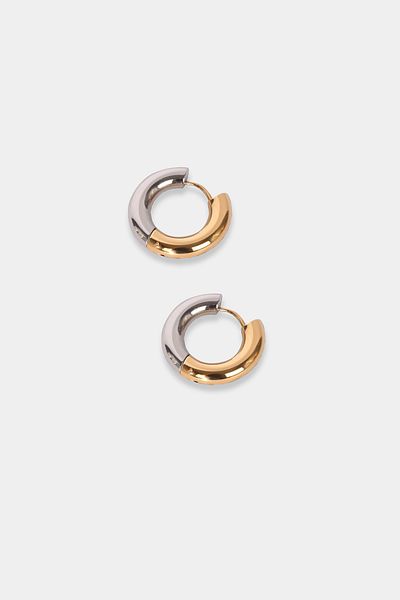 Perspective Gold Colored Earrings