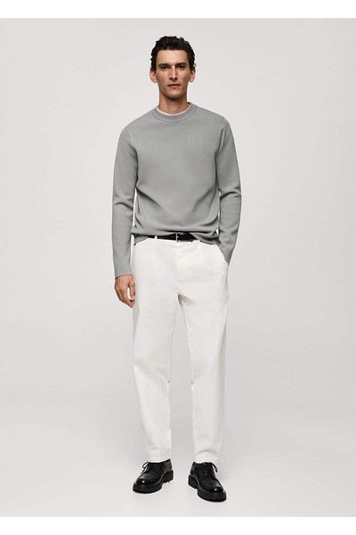 MANGO Man Regular Cut Medium Thickness Knitwear Sweater