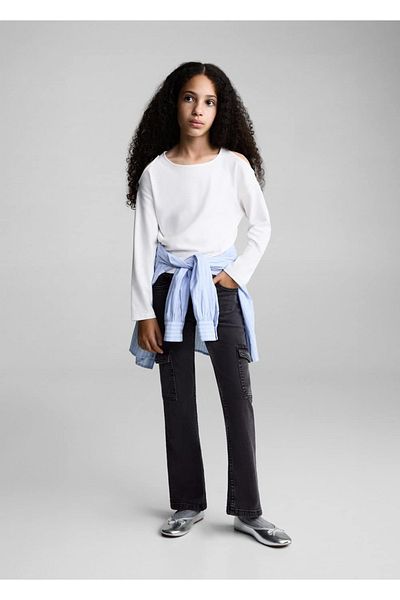 MANGO Kids Τζιν παντελόνι Cargo