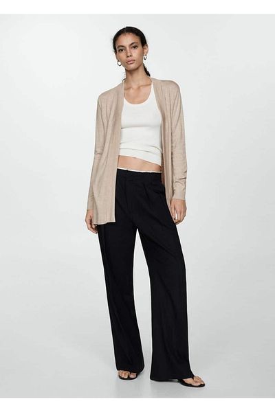 MANGO Woman Cardigan subțire de tricotaj