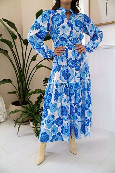 Elbee Fashion Woman Поплінова сукня з поясом