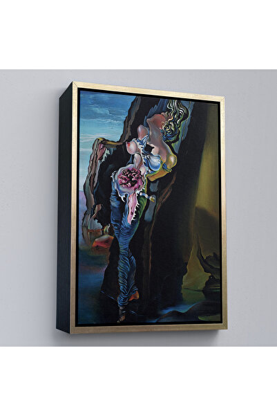 Oxyteez Salvador Dali cu rama din lemn - Gradiva Table-7395