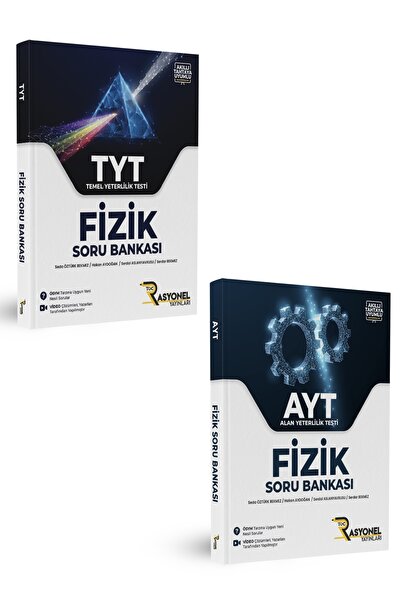 Rasyonel Yayınları Tyt-ayt Fizik Soru Bankası (2 KİTAP)