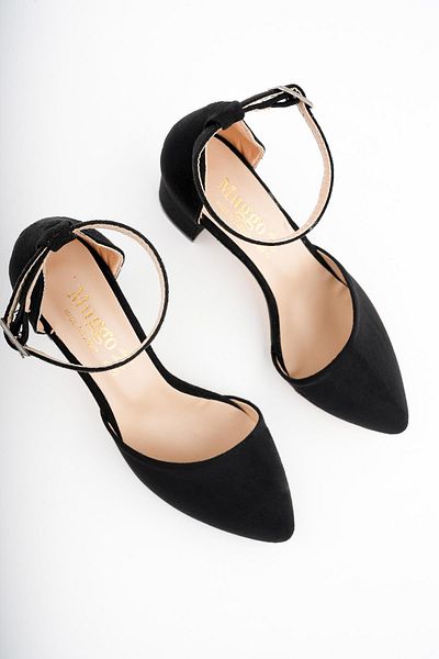 MUGGO W0708 Garantat pentru femei, stil clasic de zi cu zi, pantofi cu toc elegant și confortabil