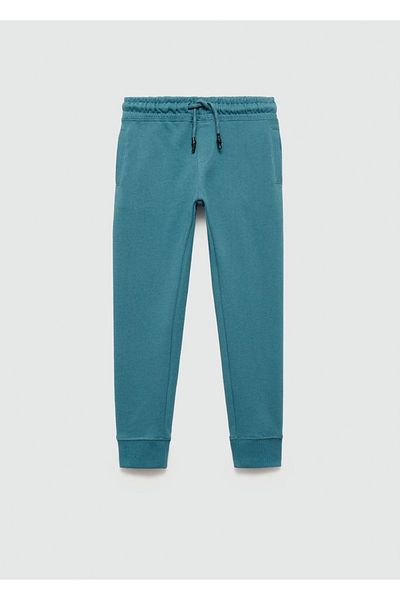 MANGO Kids Pantaloni de jogger din bumbac