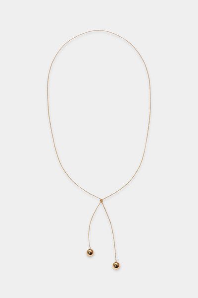 Perspective Gold Colored Necklace