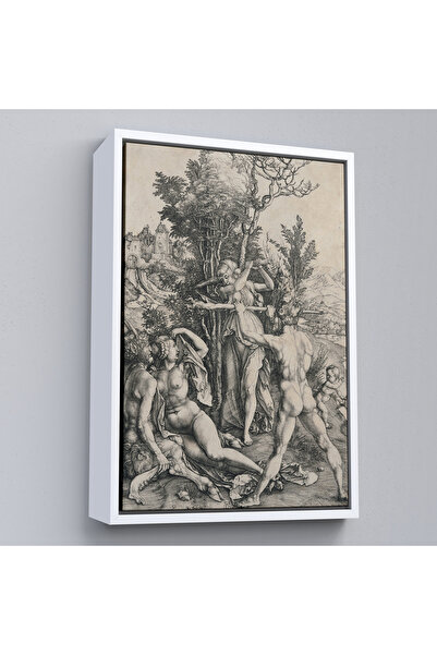 Oxyteez Tablou cu ramă din lemn de Albrecht Dürer - Hercule la răscruce - Her...