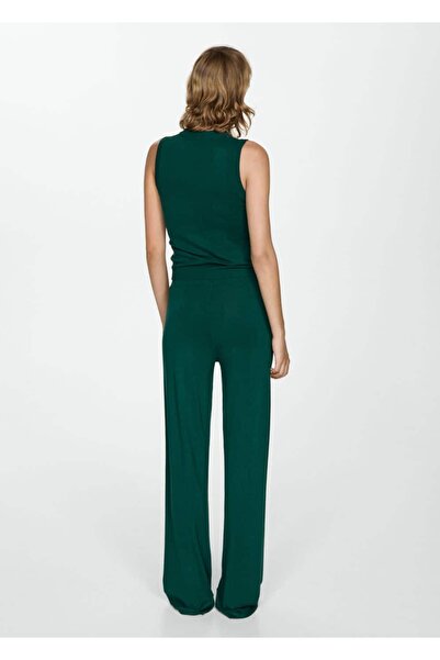 MANGO Woman Triko wideleg  pantolon