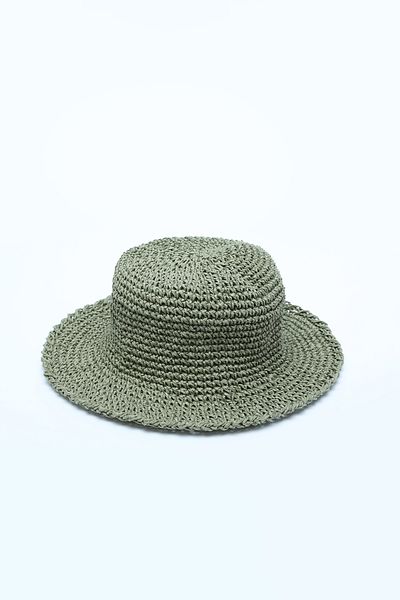 Perspective Green Tea Tree Patterned Women's Hat