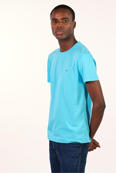 Arma Ανδρικό μπλουζάκι με λαιμόκοψη σε τιρκουάζ Y 22344451101