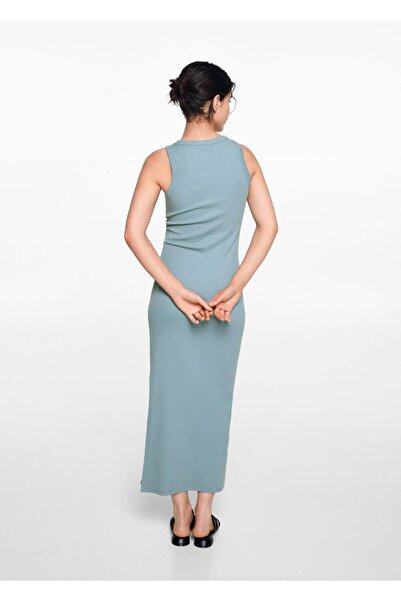 Mango Teen Dar midi elbise