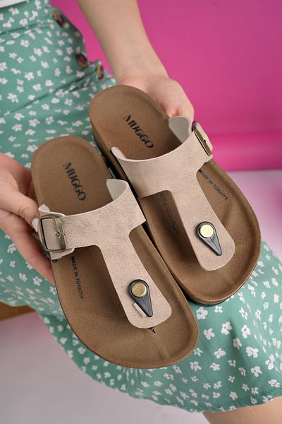 MUGGO Gias Damen Garantierte Orthopädische Flip-Flops für den Alltag mit rutschfester Sohle und bequemer