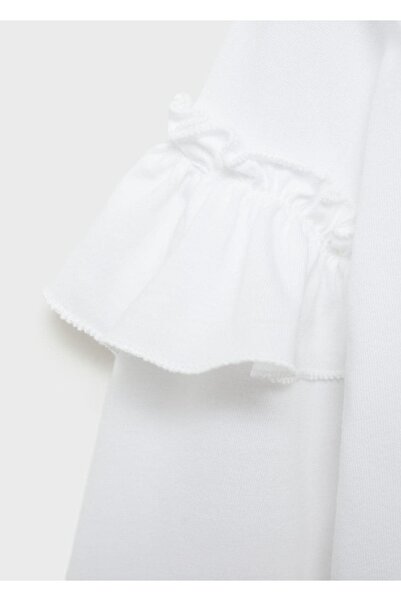 MANGO Kids Tričko s dlouhým rukávem Flounce