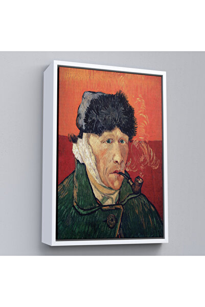 Oxyteez Vincent Van Gogh cu cadru din lemn - Portret cu urechi bandate-7470