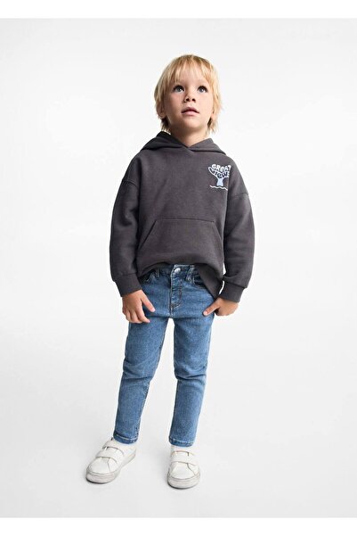 MANGO Baby Pamuklu skinny jean pantolon