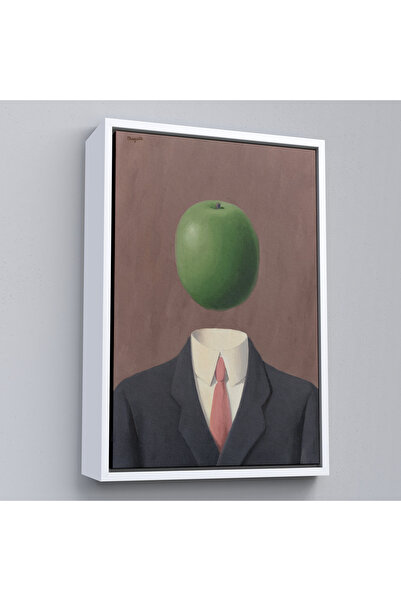 Oxyteez Rene Magritte με ξύλινο πλαίσιο - Αφηρημένος πίνακας σταθερής ιδέας-7343