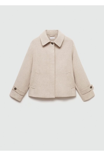 Mango Teen Κοντό υφασμάτινο παλτό